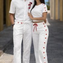 Midnight Rose Couple Set