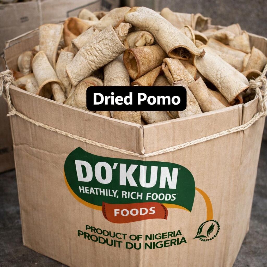 Dried kpomo