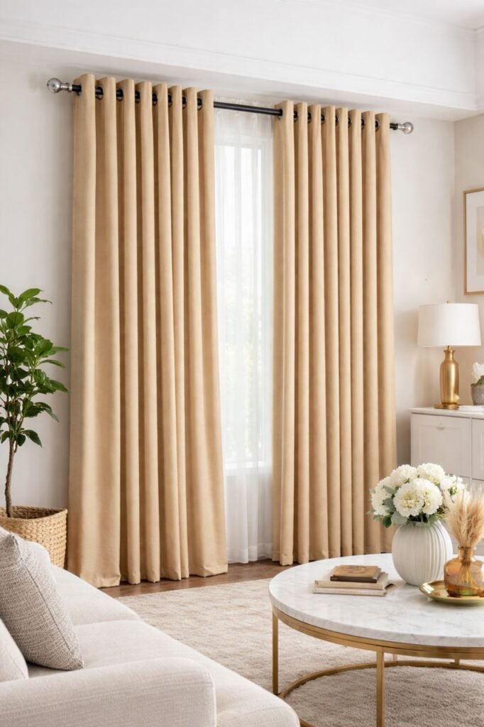 Trendy curtains
